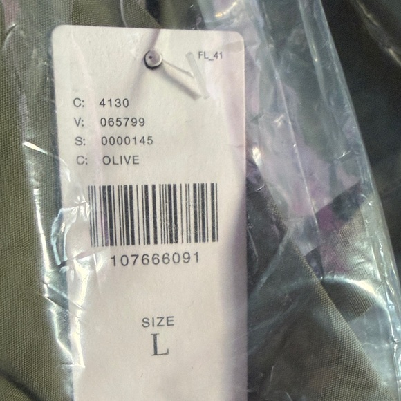 Anthropologie Olive Green Mini Dress - Picture 3 of 3